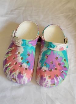 Women's Crocs Pastel Tye Dye