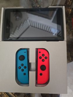 Nintendo Switch Console with Neon Joy-Cons