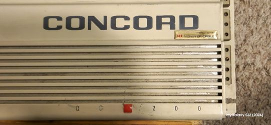 Concord QD200 Car & Boat Stereo Amplifer