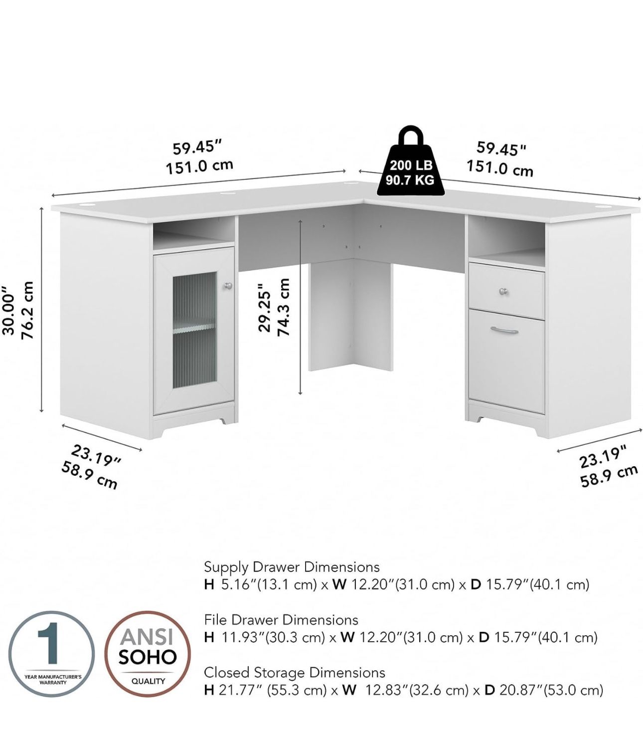 L Shaped Desk