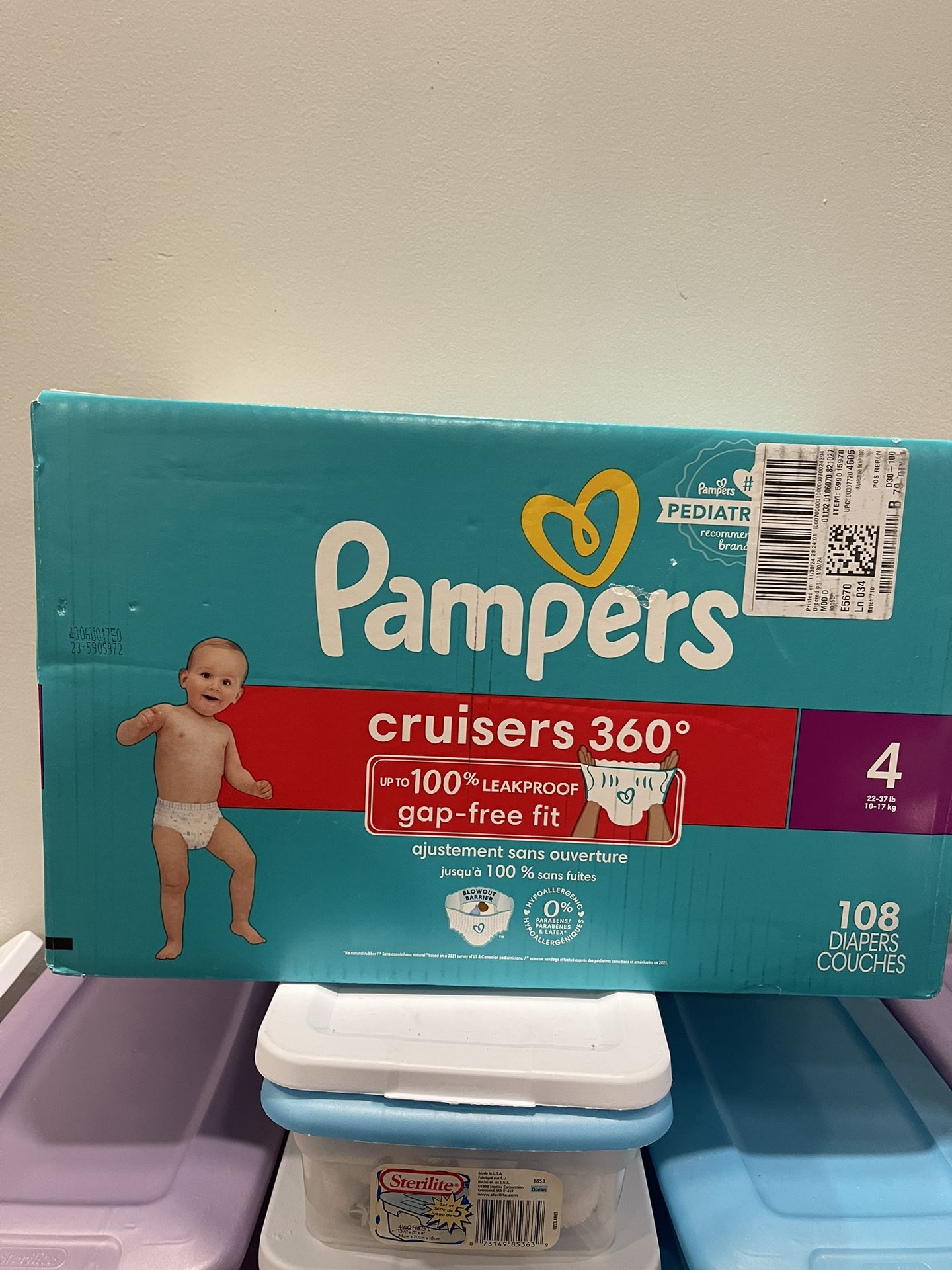 Pampers Cruisers Size 4