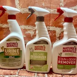 Nature’s Miracle Pet Sprays