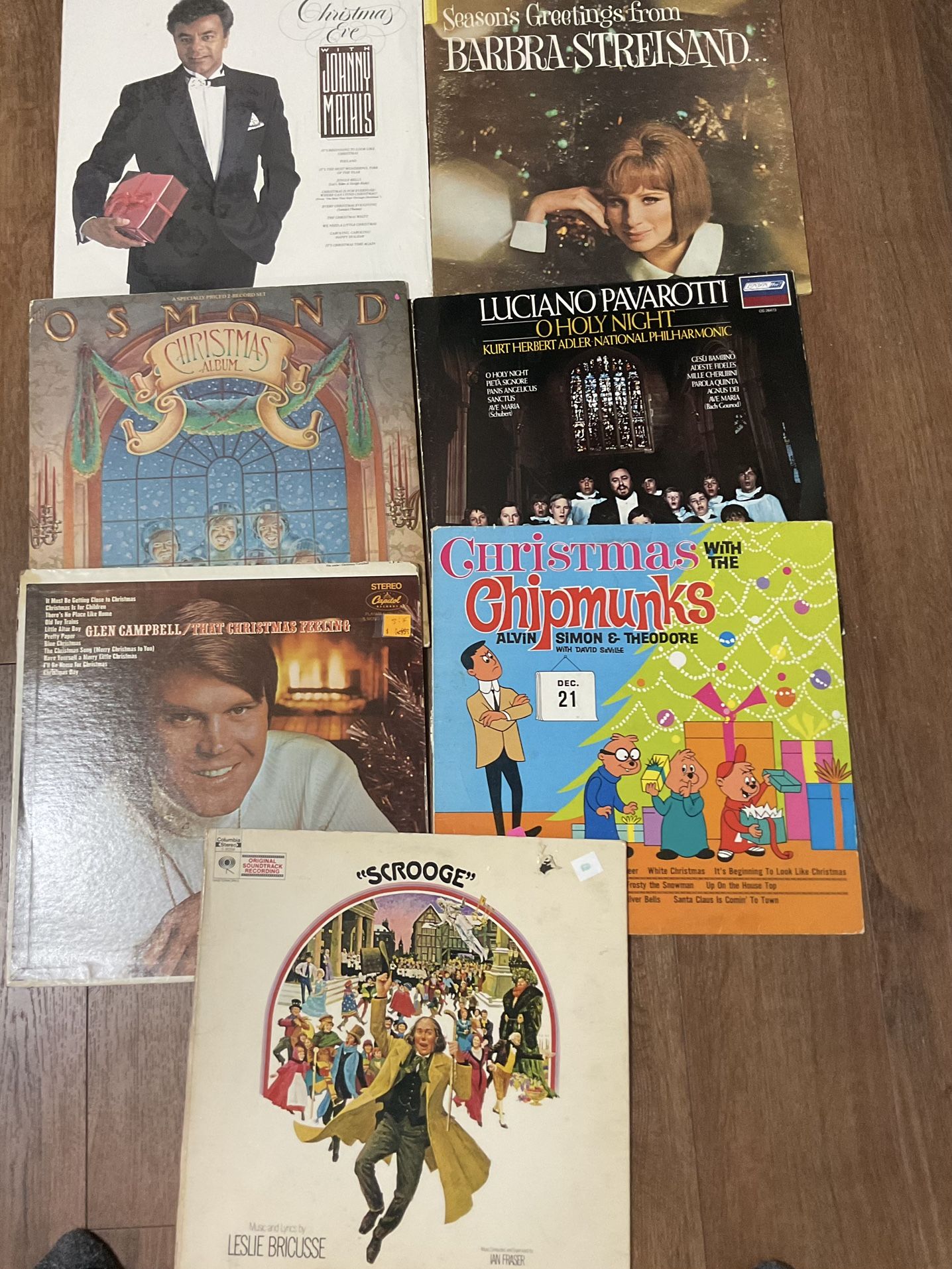 Christmas Vinyl RECORD collection
