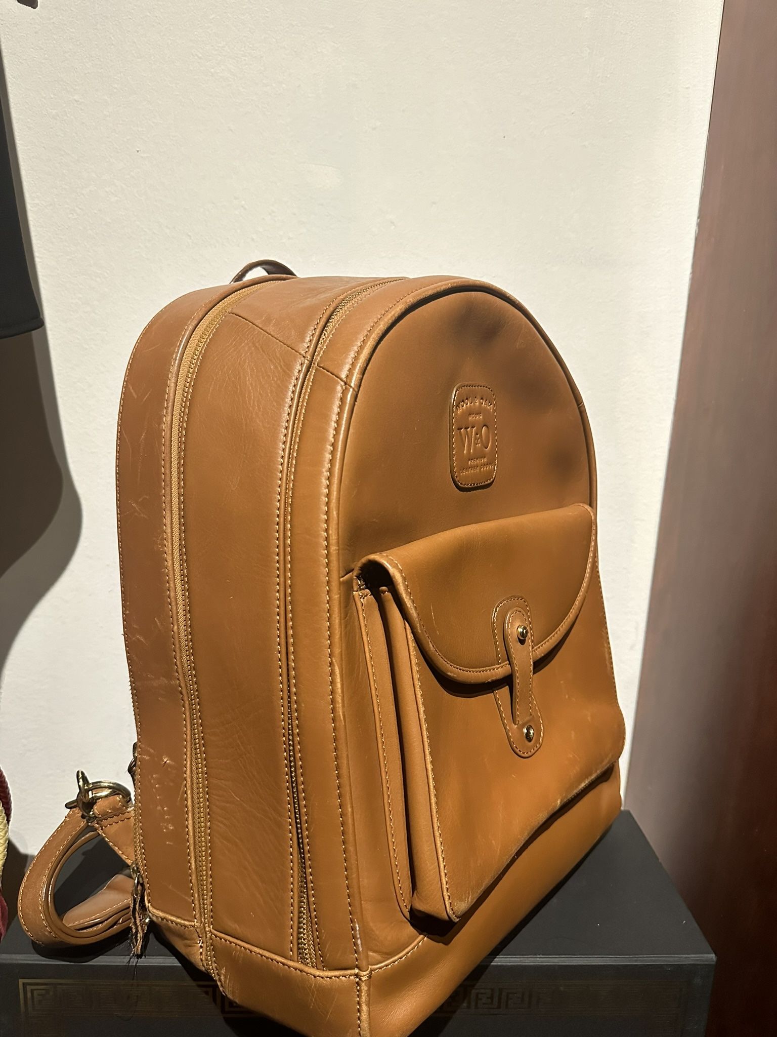 Italian Leather Backpack