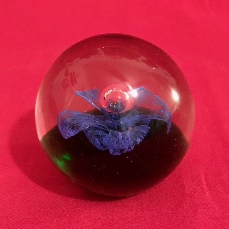 Small Glass paperweight
