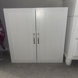 White Storage Cabinet / Organizer – $60 OBO 