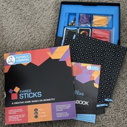 NEW! 3 Sticks - a creative game based on geometry
