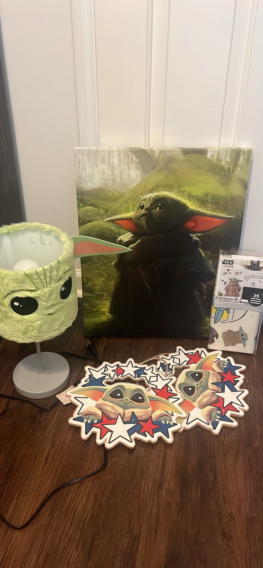 Star Wars Baby Yoda Grogu Bedroom Decorations