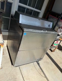 True refrigeration energy star cooler stainless steel dual top & side access