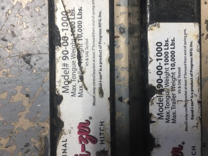 4 Point Sway Control Trailer Hitch