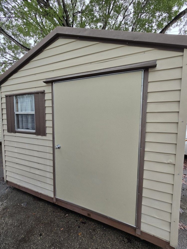 shed casita 8x10 with local delivery included