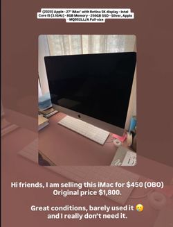 27” iMac - APPLE