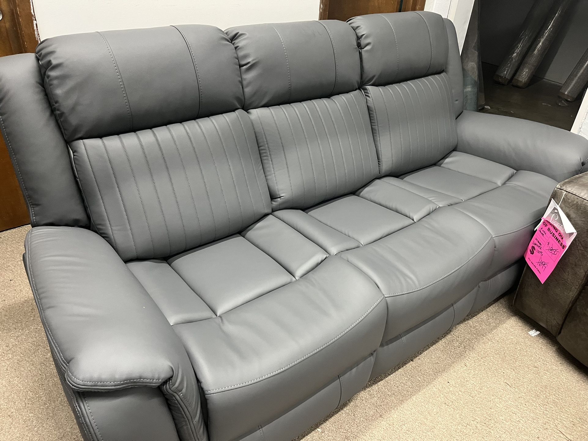Recliner Leather Sofa