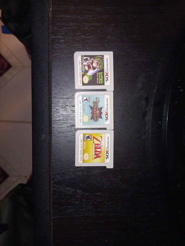 3ds Games 15$ Each