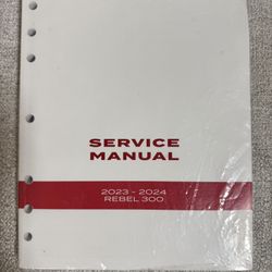 Honda Rebel 300 ABS Service Manual