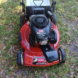 Lawn Mower Toro Recycler Ready Start Very Good Conditions Front Wheel Drive Self Propelled Run Like Champs 