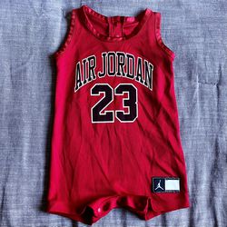 Air Jordan jersey onesie