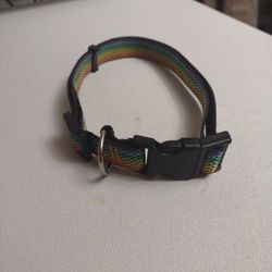 17"-27" Adjustable Rainbow Collar