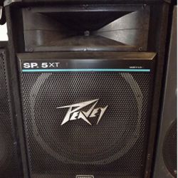 Peavey SP-5XT PA DJ Speaker With Scorpion 15”