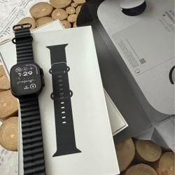 apple ultra wathc 2 black titanium