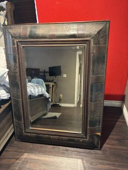 Antique Mirror And Picture