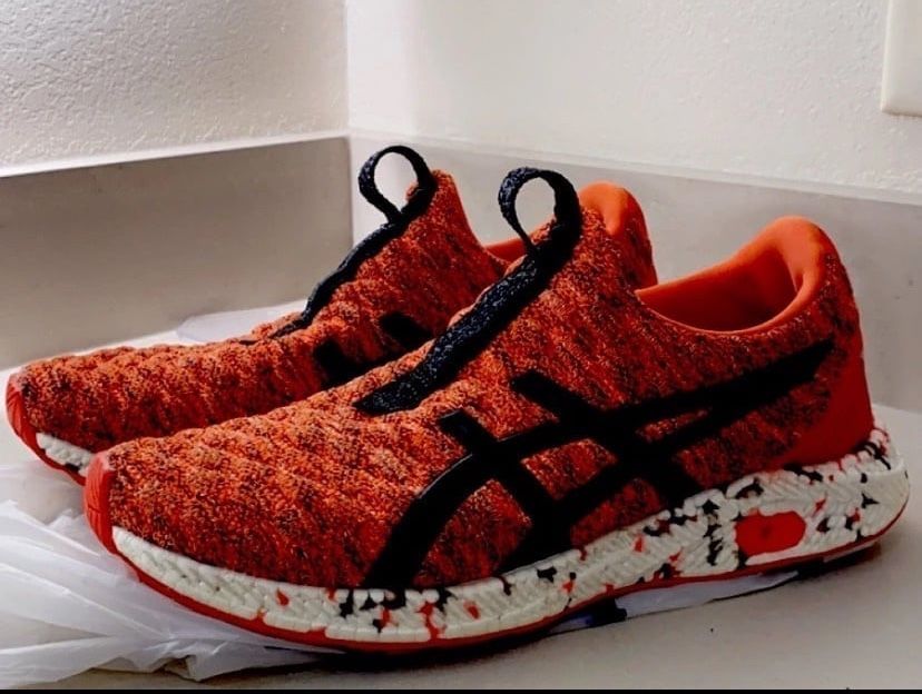 Asics Hyper-GEL Kenzen "Cherry Tomato" T8F0N Men's size 10 US