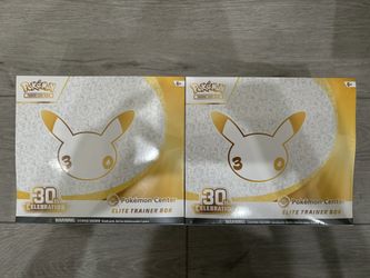 Pokemon 30th Celebration Anniversary ETB Elite Trainer Box Pokemon Center Edition