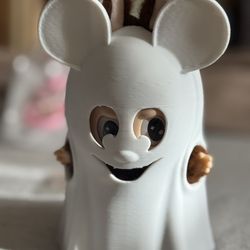 Mickey Disney ghost Halloween outfit  for Labubu (doll not included)