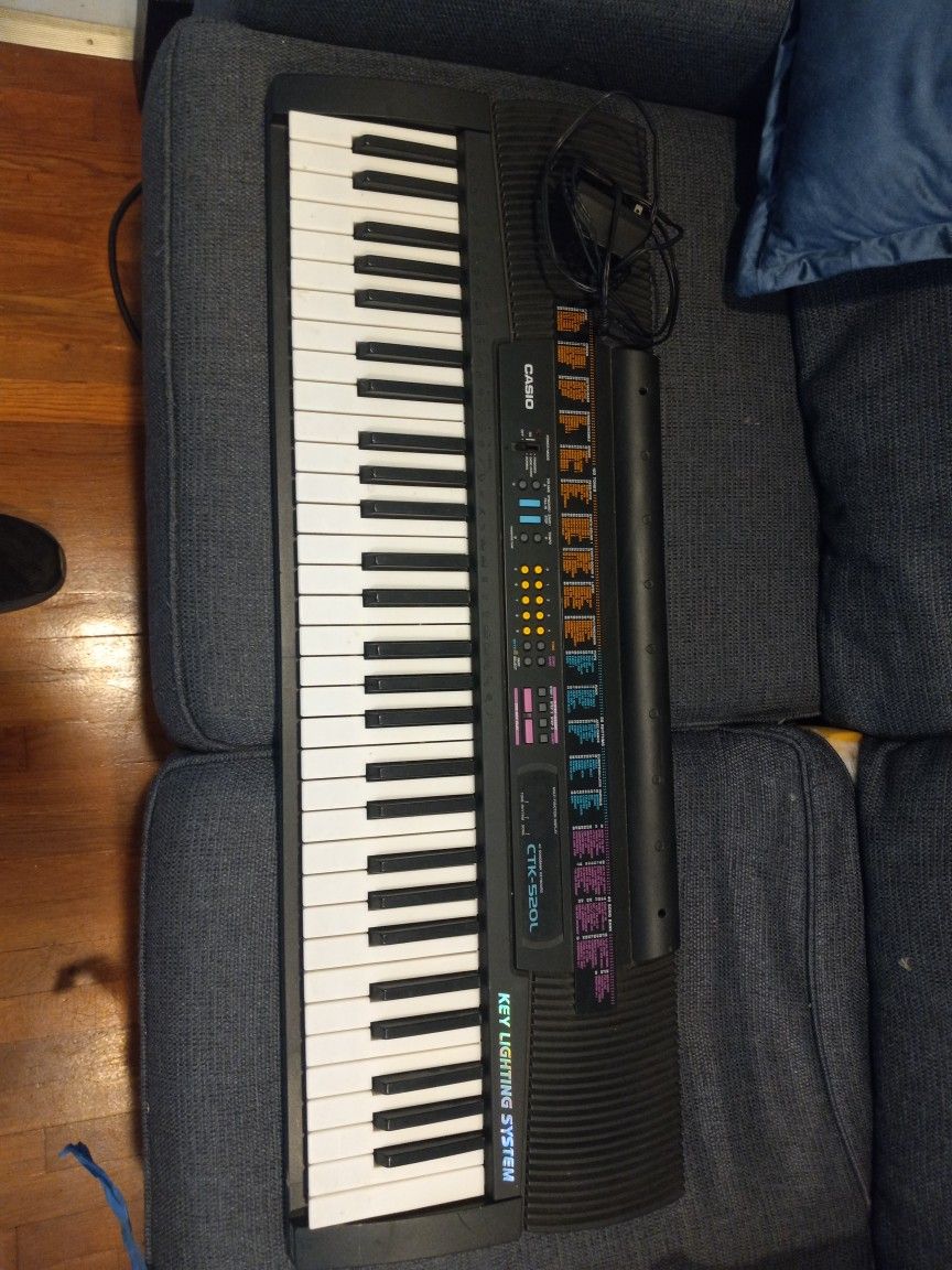 Casio Key Lighting System Keyboard,