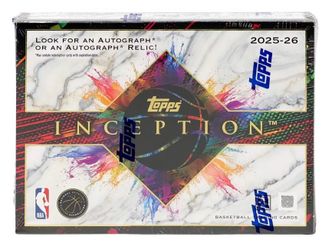 2026 topps inception basketball hobby box