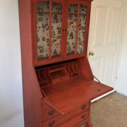 Antique Hutch & Secretary Desk