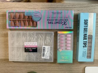 New/Unopened GelX & Press on Nails