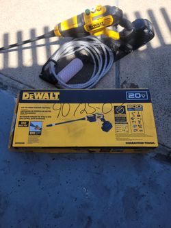 Dewalt 20v 550psi power cleaning