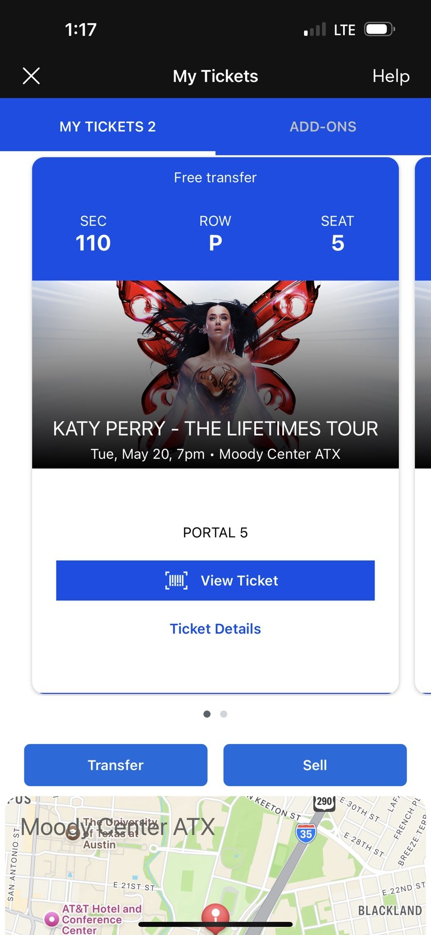 2 Tickets