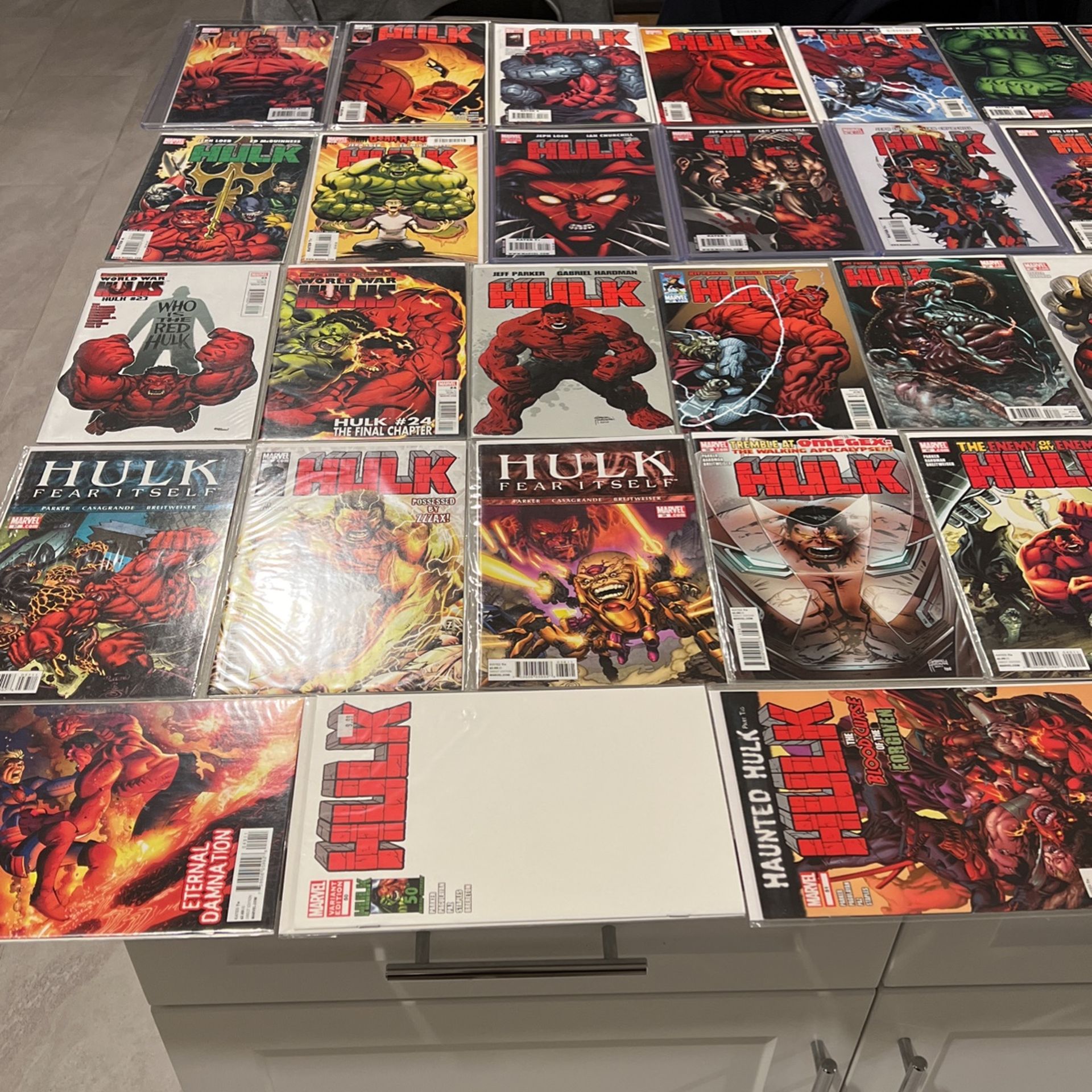 Hulk *RED* Complete Set 2008