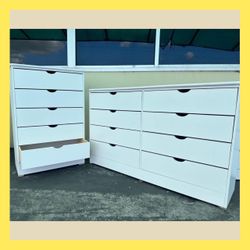 5 and 8 drawers dresser / Eight and Five drawers dresser / Cajoneras / Comodas