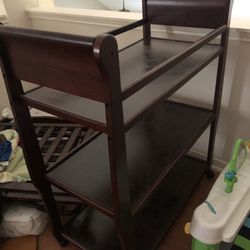 Wooden Changing Table