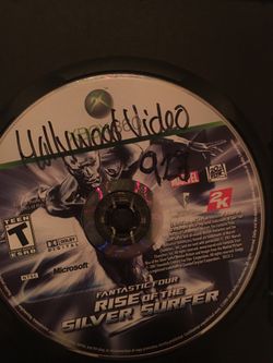 Xbox 360 fantastic four silver surfer