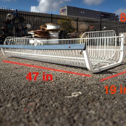 Metal Wire Shelving Baskets / Storage Racks 47” X 19” X 8”