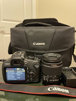 Canon Rebel T5 Digital SLR Camera. Like New