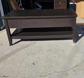 Hi-Lo Coffee Table With Storage 