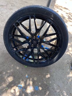 22 inch 5 lug 5x112 NV RIMS
