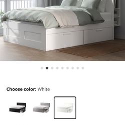 Bed Frame With Storage (Queen)