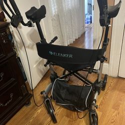 Walker with brakes 