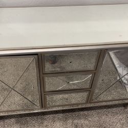 Mirror Glass Dresser 