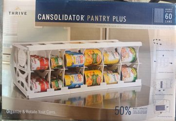 Consolidator Pantry Plus - 1-Pack Can Organizer for Pantry