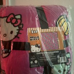 Hello Kitty Frankie Blanket Queen