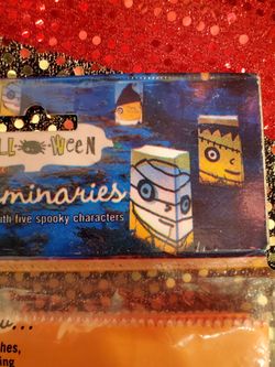 10 Pk Bag Halloween Luminaries. New.