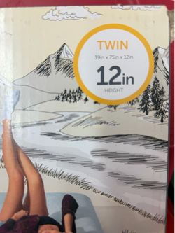 Twin air mattress