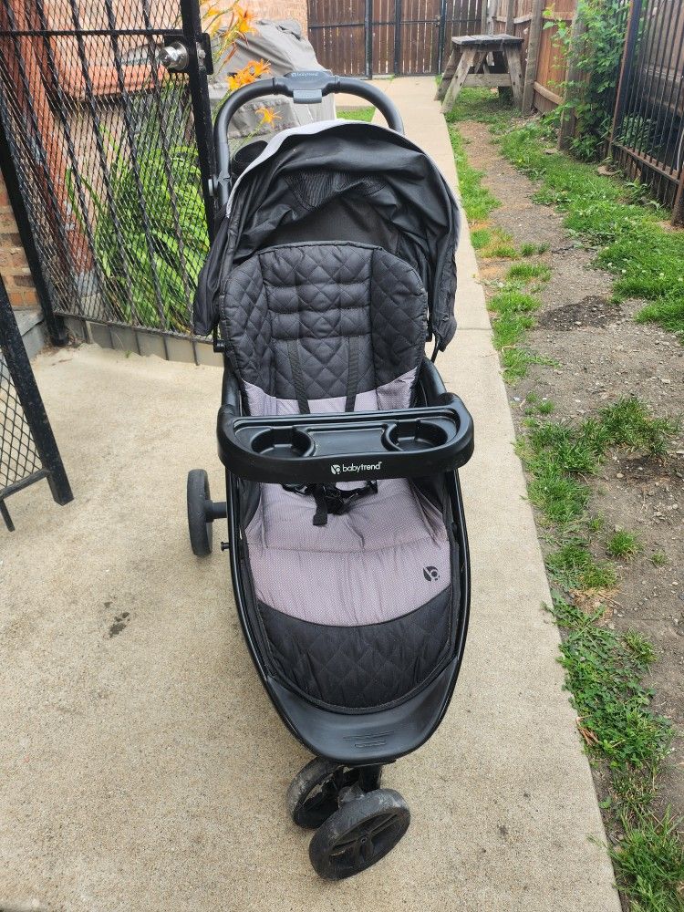 Baby Trend EZ Ride PLUS Travel System with EZ-Lift Infant Car Seat - Carbon Black